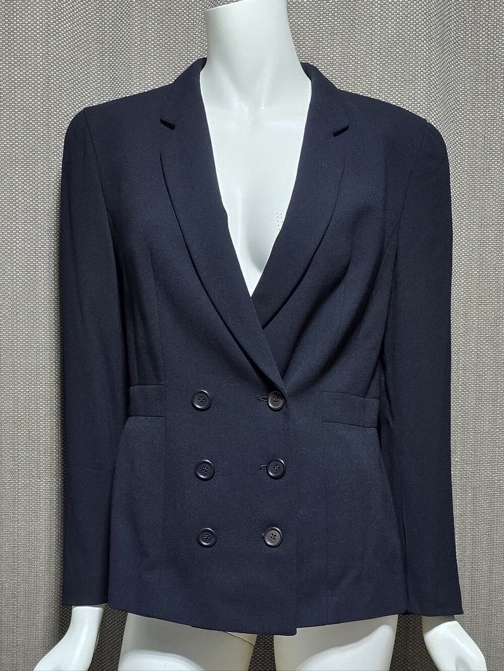 Vintage Giorgio Armani Borgonuovo 21 Wool Pantsuit IT 42/44 Made in Italy